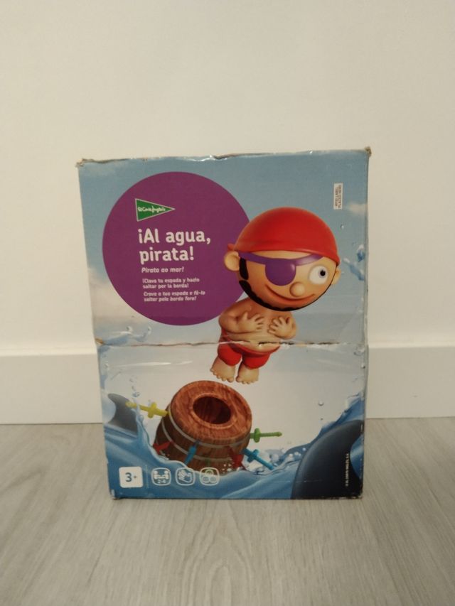 Juego, ¡Al agua, pirata!