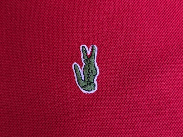 Polo Lacoste rojo