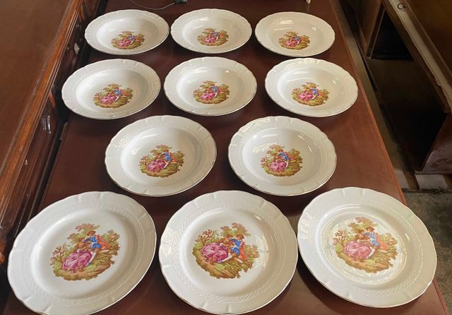 Set 15 piatti Royal Tognana vintage