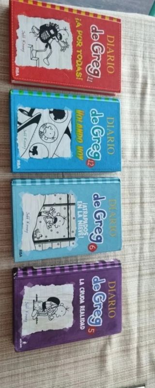 Libro El diario de Greg 