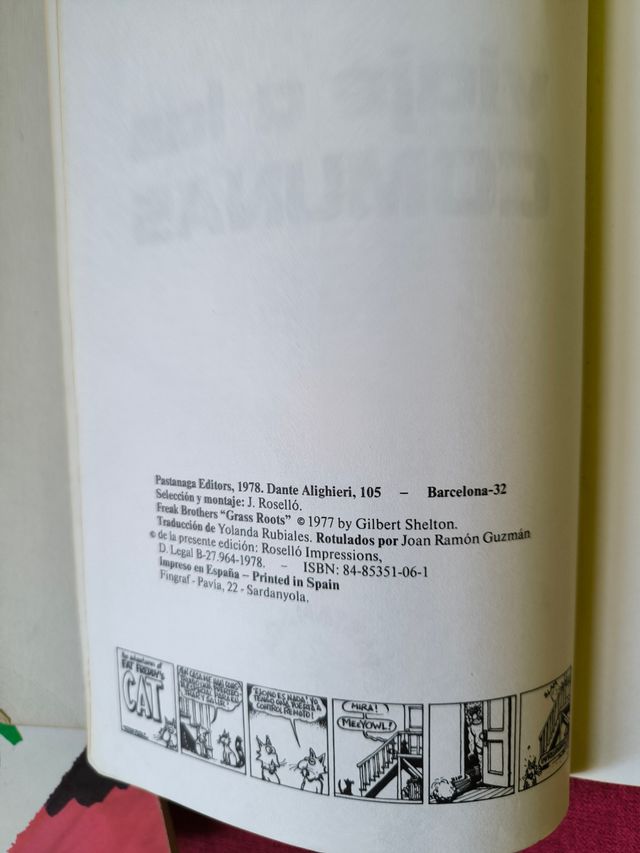 FREAK BROTHERS. ➕ viaje a las COMUNAS