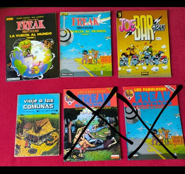 FREAK BROTHERS. ➕ viaje a las COMUNAS