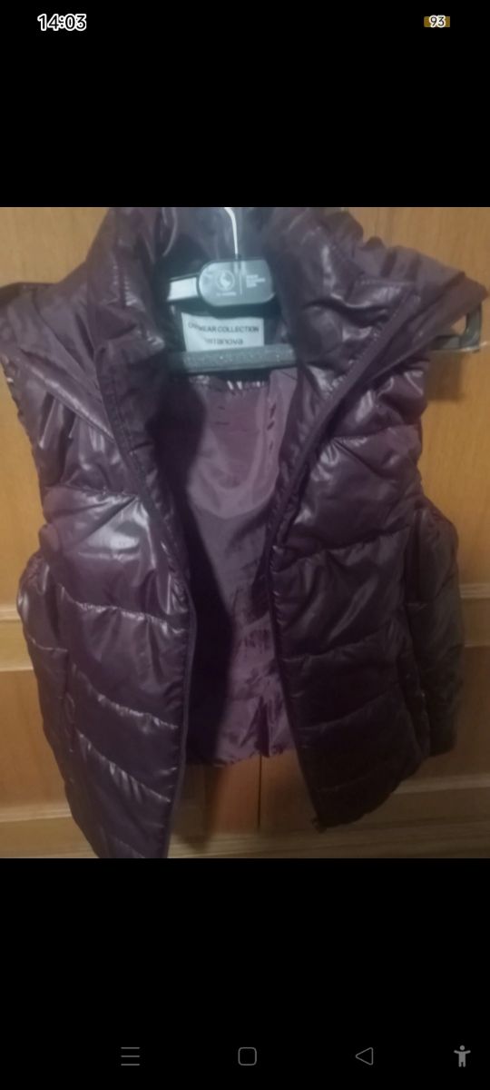 Chaleco granate Terranova