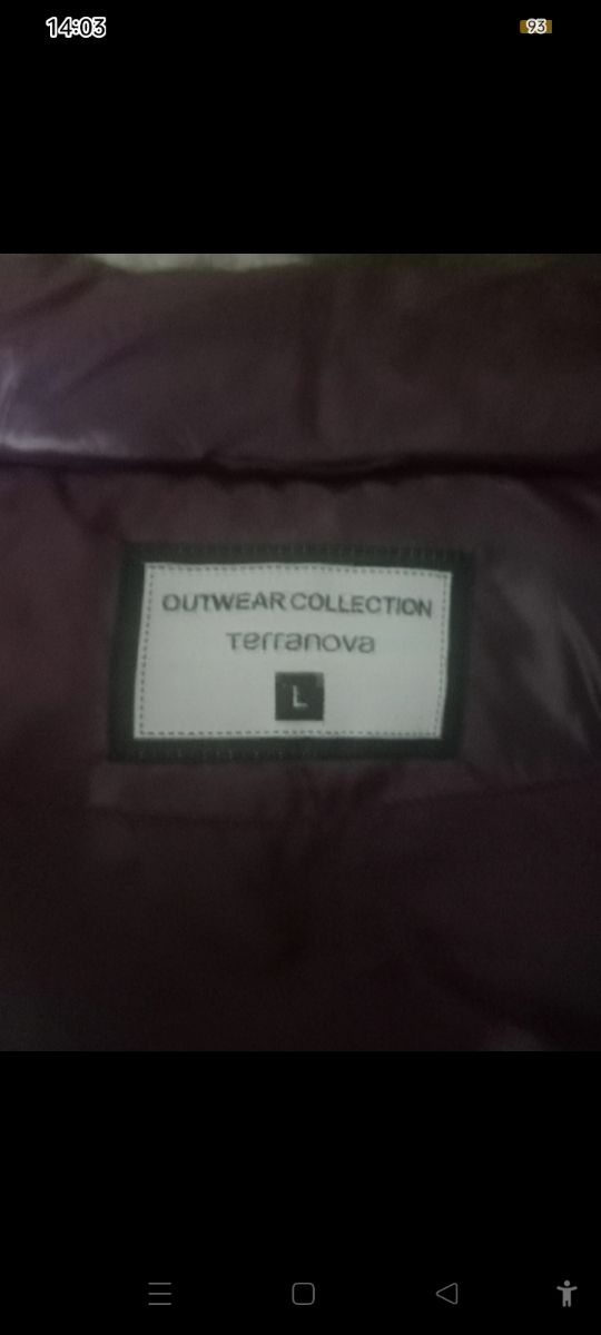 Chaleco granate Terranova