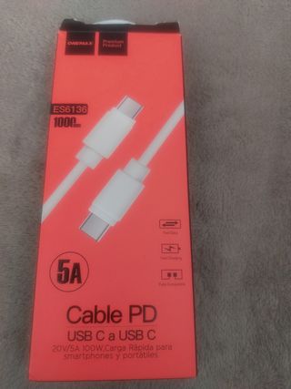 Cable UsbC a UsbC