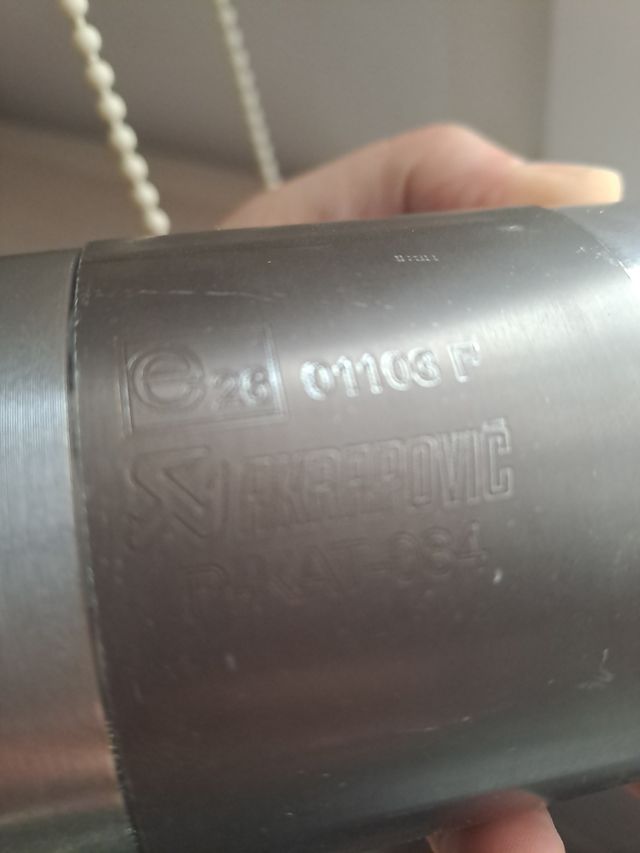 Catalizador akrapovic para kawasaki