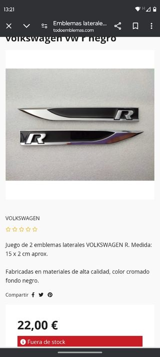 Accesorios para coche.