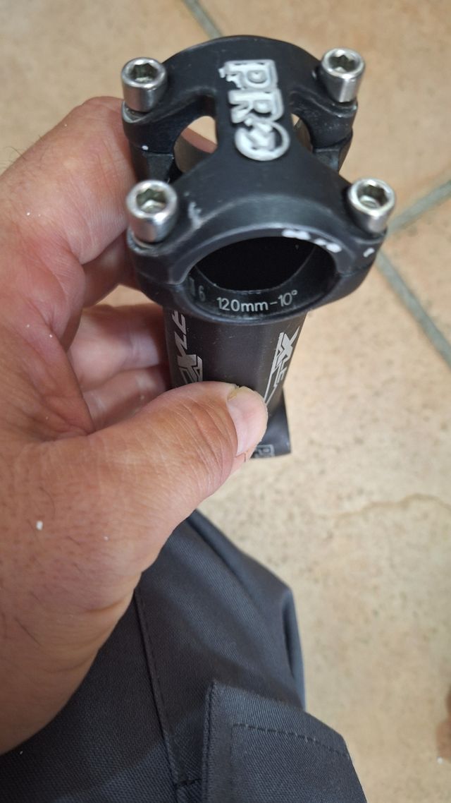 Potencia xlt pro de120mm 24.5 diametro