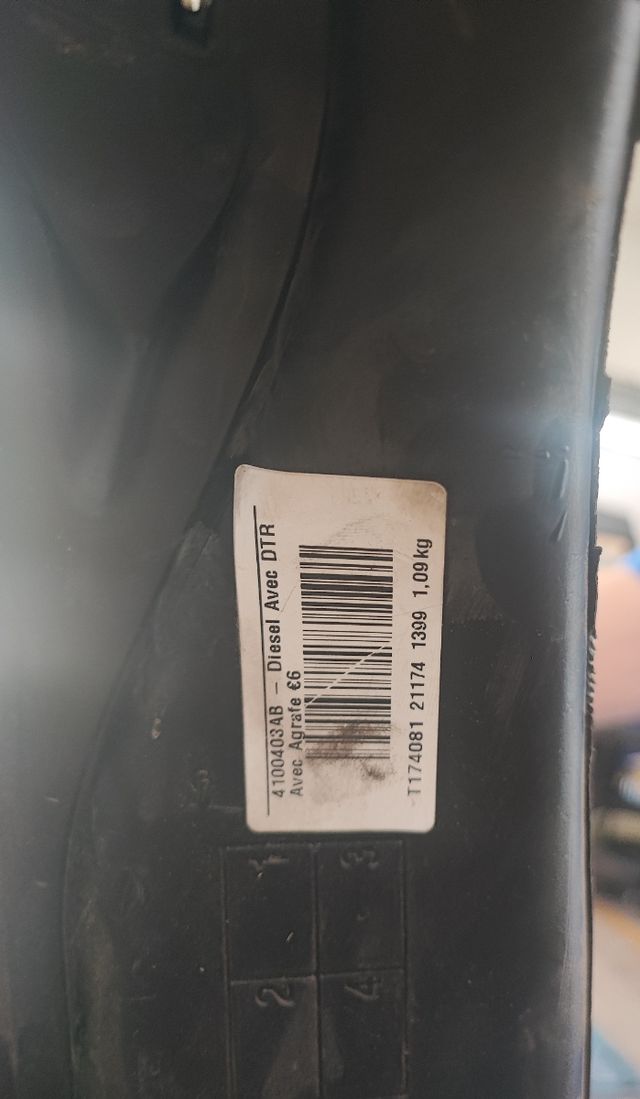 Serbatoio completo Opel Grandland 2021