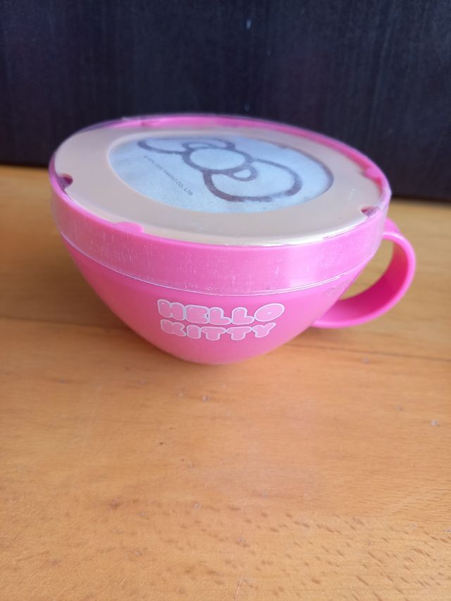 4 tazas hello kitty sale una hello kitty