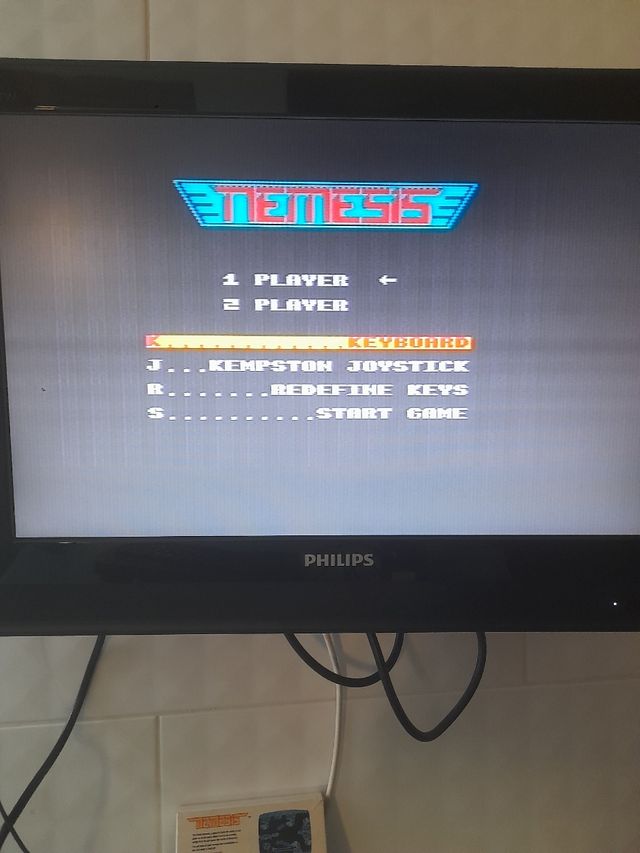 NEMESIS KONAMI ZX SPECTRUM ( FUNCIONA )