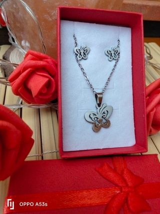 Conjunto joyería mariposa 🦋