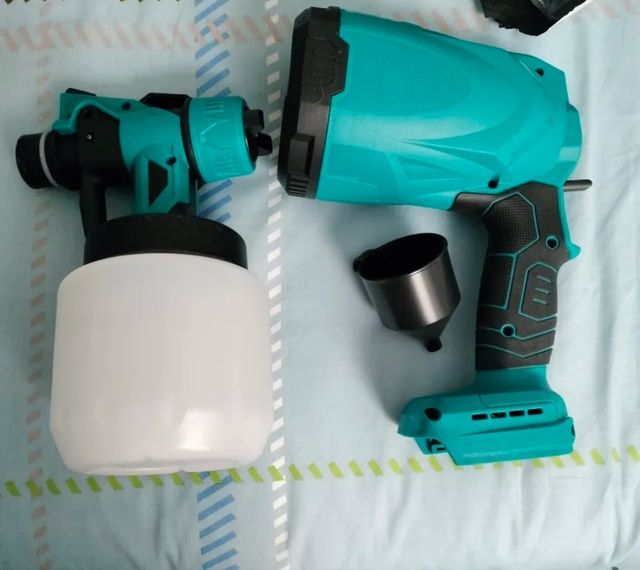 Pistola pintura bateria