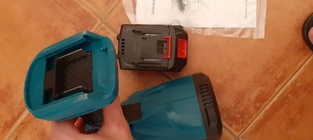 Pistola pintura bateria