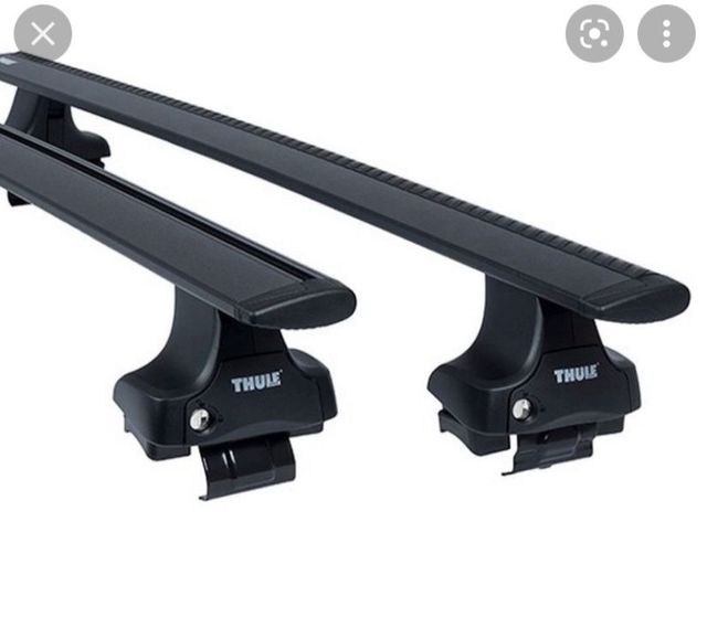 Barras techo THULE en negro