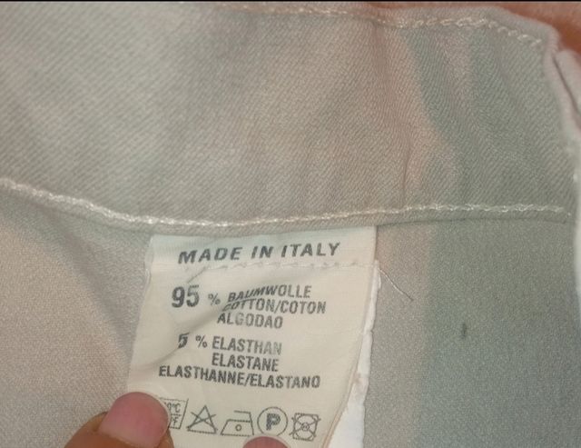 Pantaloni Cerruti 1881 beige donna XS