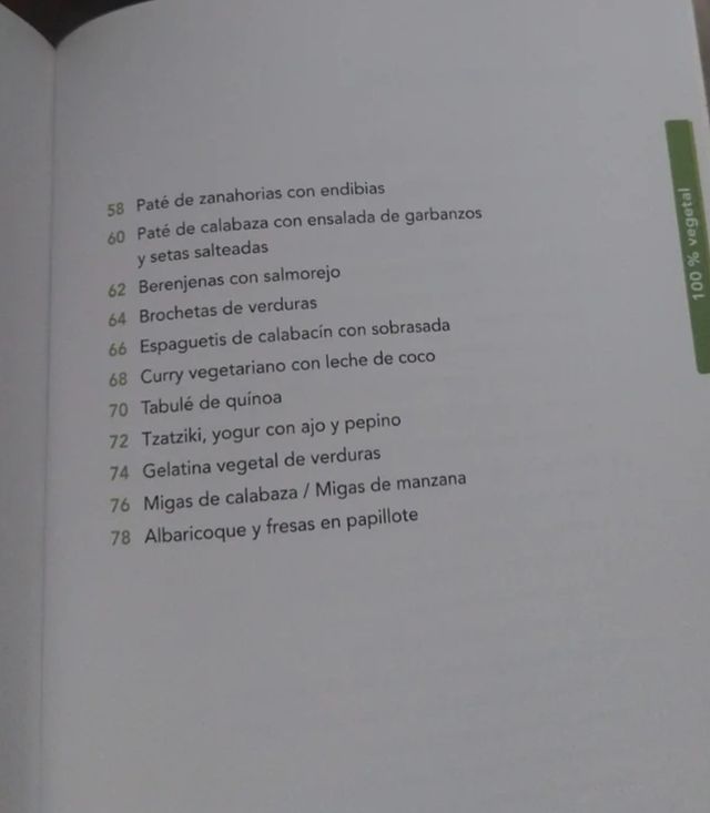 Libro de recetas de cocina