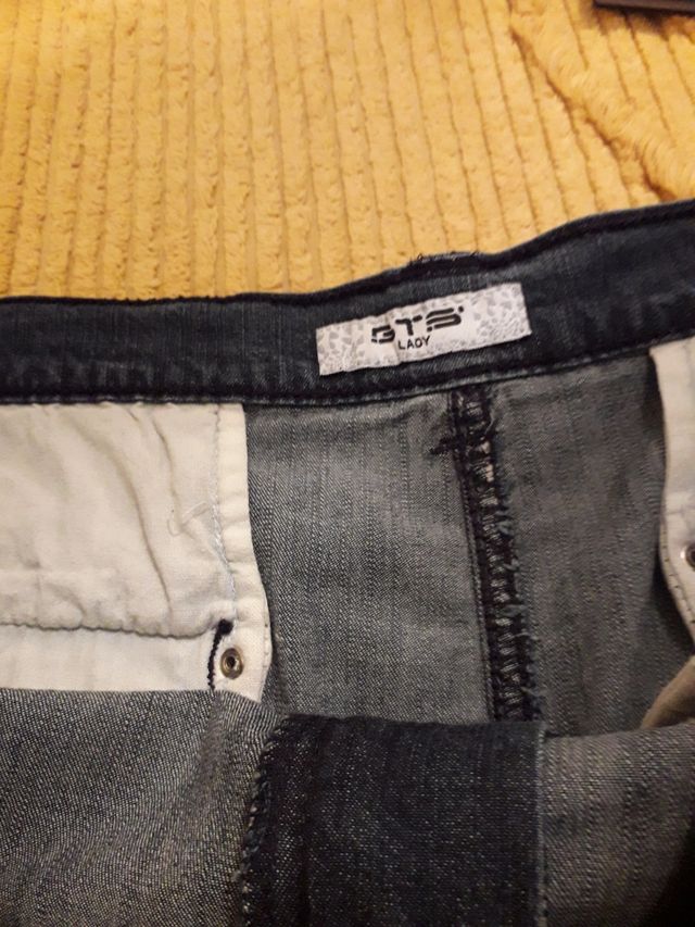 Gonna blu in jeans taglia 48