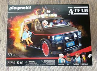 PLAYMOBIL 70750 El Equipo A La Furgoneta NUEVO