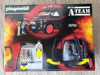 PLAYMOBIL 70750 El Equipo A La Furgoneta NUEVO