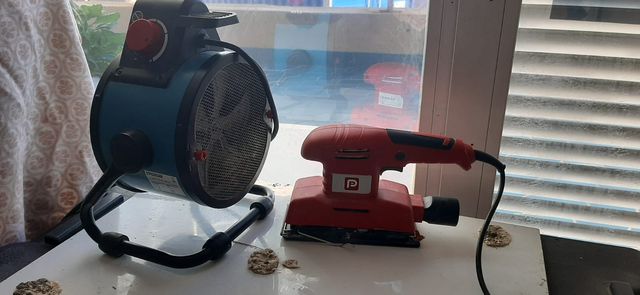 Vendo lijadora  más ventilador obras