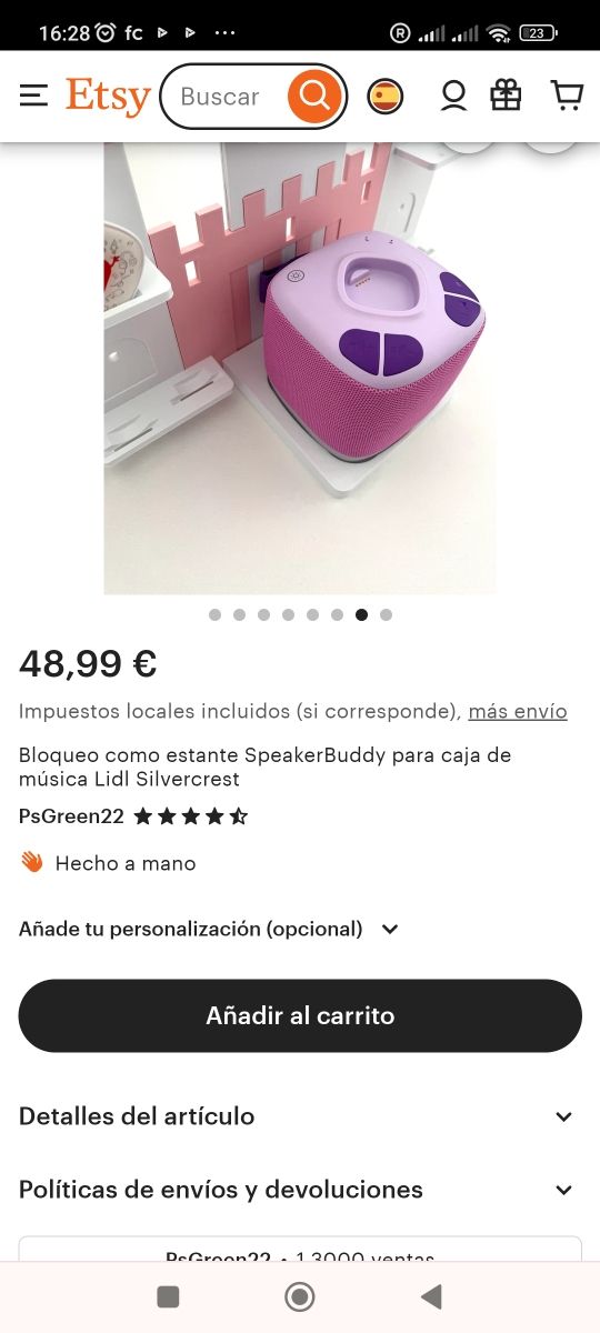 Altavoz budy selvercrest