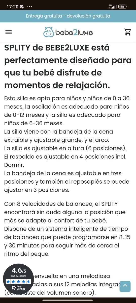 Trona elèctrica SPLITY 3 en 1