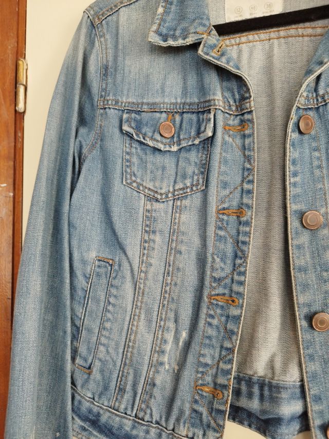 Cazadora vaquera corta