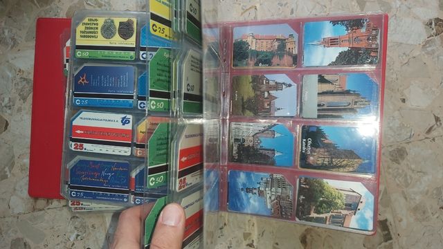 Collezione 253 schede telefoniche anni 80