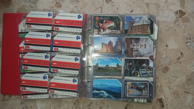 Collezione 253 schede telefoniche anni 80