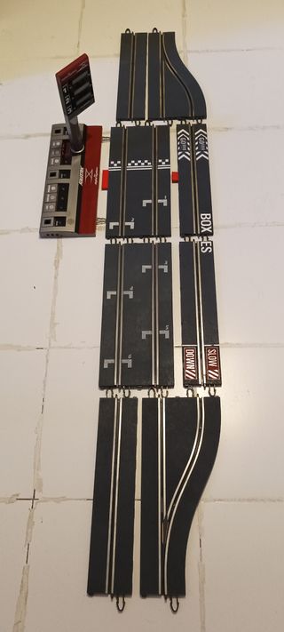 Envío Pit box completo Scalextric digital system