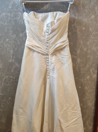 VESTIDO DE NOVIA CON CHAQUETA 