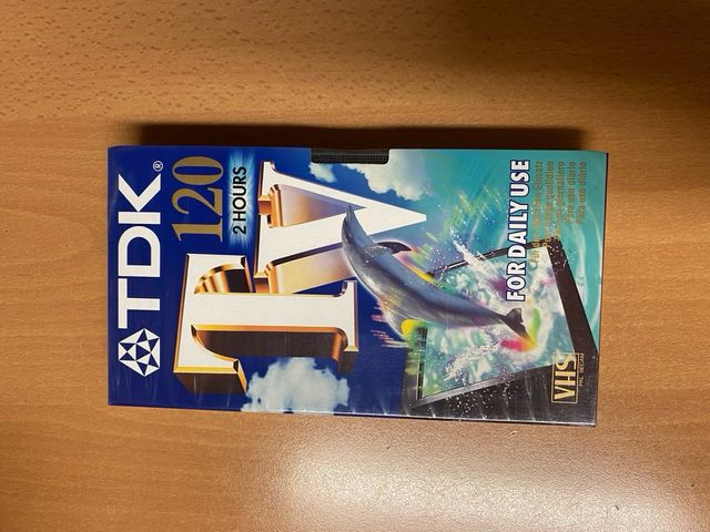TDK E-120 TVED 12 vidocassette
