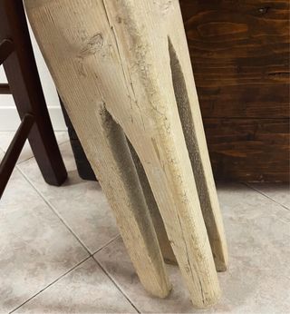 Antico agitatore per panni 1900 vintage legno