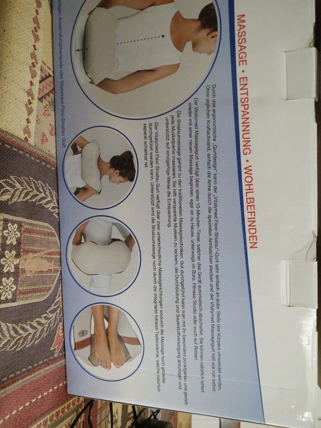 Massaggiatore elettrico spalle schiena