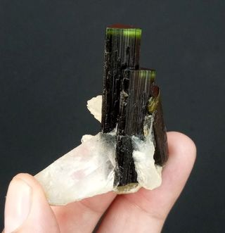MINERALI COLLEZIONE CRISTALLI ELBAITE TORMALINA