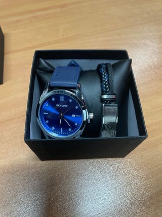 Reloj y pulsera a juego marca skyline 