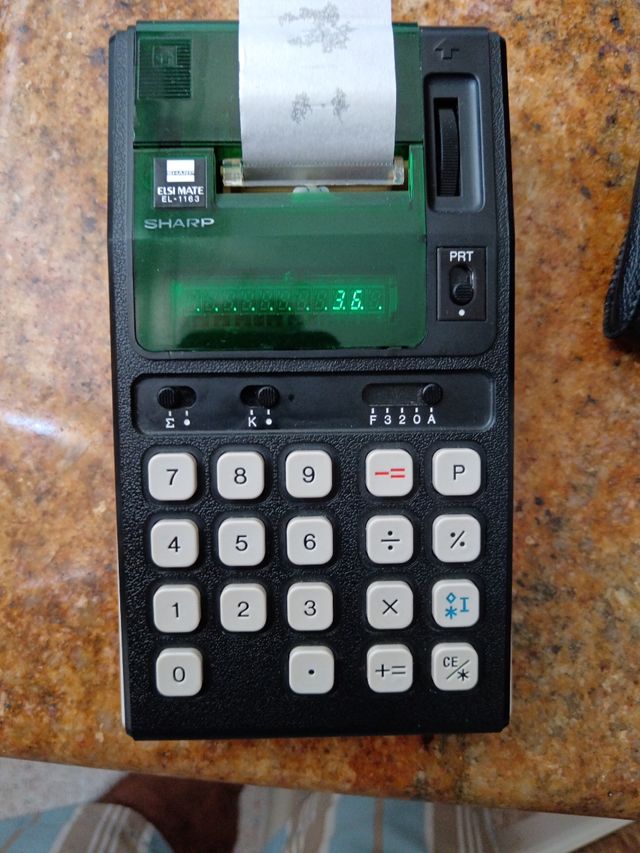 Calculadora shakp el 1163