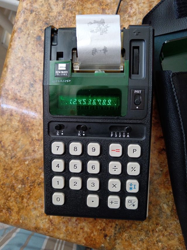 Calculadora shakp el 1163