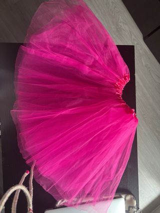 Tutú falda rosa 