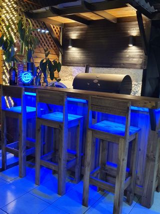 Barras bar 100% madera maciza