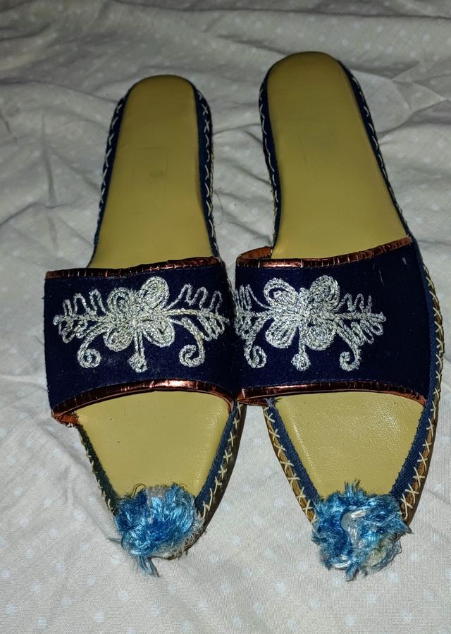 Sandálias de couro vintage