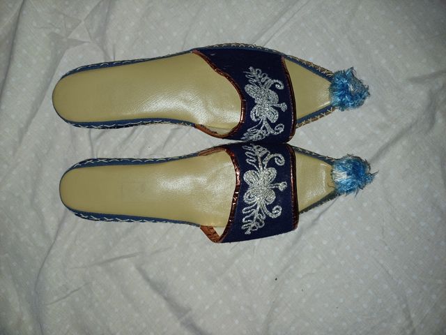 Sandálias de couro vintage