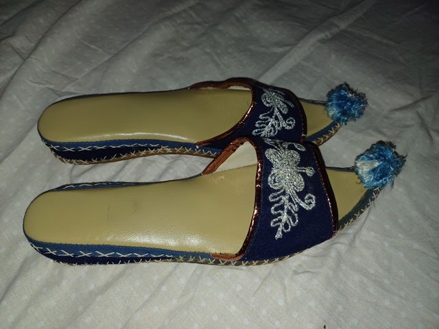 Sandálias de couro vintage