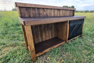 Mostrador /centro de cocina madera /bar