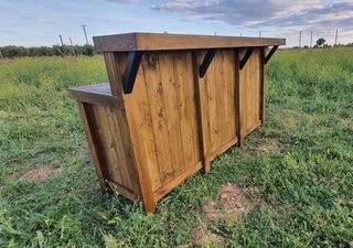 Mostrador /centro de cocina madera /bar