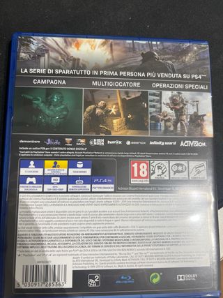 PS4 Call of Duty Modern Warfare