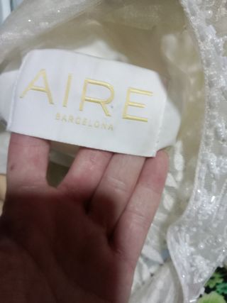 Vestido de novia aire Barcelona (Asier)