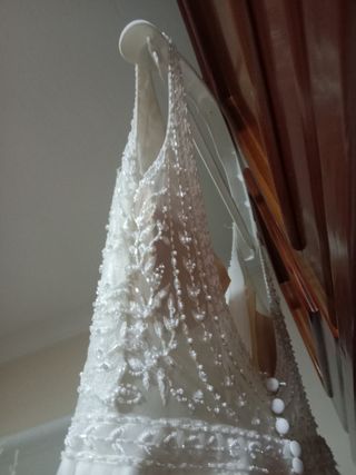 Vestido de novia aire Barcelona (Asier)