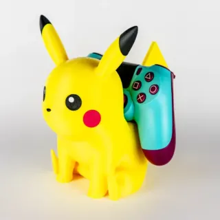 SOPORTE UNIVERSAL POKÉMON PIKACHU 3D COMPLETO